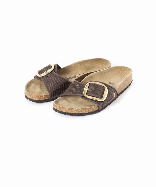 IENA(イエナ)の「BIRKENSTOCK/ビルケンシュトック MADRID BIG BUCKLE RAFFIA サンダル 1031419(サンダル・レディース・ブラウン・35/36/37/38/39)」の9枚目の写真