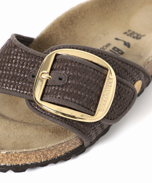 IENA(イエナ)の「BIRKENSTOCK/ビルケンシュトック MADRID BIG BUCKLE RAFFIA サンダル 1031419(サンダル・レディース・ブラウン・35/36/37/38/39)」の14枚目の写真