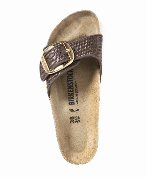 IENA(イエナ)の「BIRKENSTOCK/ビルケンシュトック MADRID BIG BUCKLE RAFFIA サンダル 1031419(サンダル・レディース・ブラウン・35/36/37/38/39)」の17枚目の写真