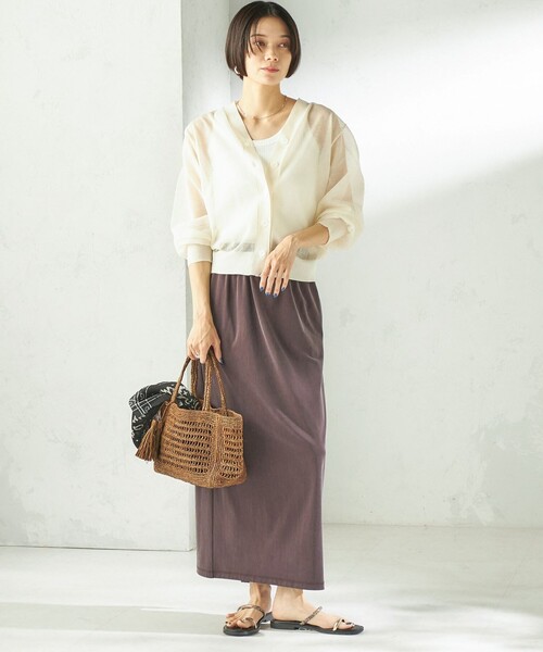 MAISON N.H PARIS(メゾンエヌアッシュパリ)の「MAISON N.H PARIS:ANNABELLE P(かごバッグ・レディース・キャメル/ブラック・ONE SIZE)」の10枚目の写真