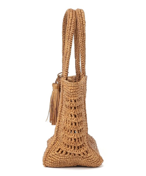 MAISON N.H PARIS(メゾンエヌアッシュパリ)の「MAISON N.H PARIS:ANNABELLE P(かごバッグ・レディース・キャメル/ブラック・ONE SIZE)」の14枚目の写真