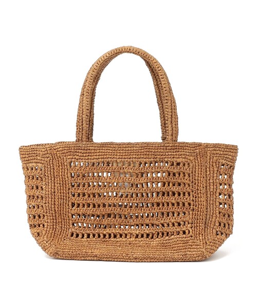 MAISON N.H PARIS(メゾンエヌアッシュパリ)の「MAISON N.H PARIS:ANNABELLE P(かごバッグ・レディース・キャメル/ブラック・ONE SIZE)」の15枚目の写真