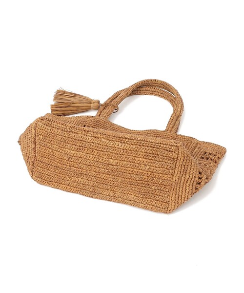 MAISON N.H PARIS(メゾンエヌアッシュパリ)の「MAISON N.H PARIS:ANNABELLE P(かごバッグ・レディース・キャメル/ブラック・ONE SIZE)」の16枚目の写真