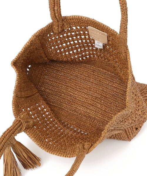 MAISON N.H PARIS(メゾンエヌアッシュパリ)の「MAISON N.H PARIS:ANNABELLE P(かごバッグ・レディース・キャメル/ブラック・ONE SIZE)」の17枚目の写真