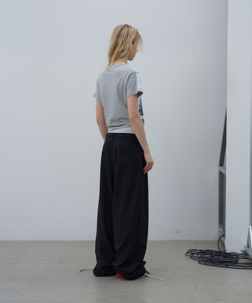LCDC TM(エルシーディーシーティーエム)の「PRINTED T-SHIRT (MELANGE GREY)(Tシャツ/カットソー・レディース・その他・SMALL/MEDIUM)」の6枚目の写真
