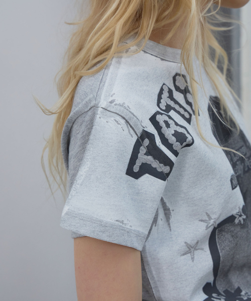 LCDC TM(エルシーディーシーティーエム)の「PRINTED T-SHIRT (MELANGE GREY)(Tシャツ/カットソー・レディース・その他・SMALL/MEDIUM)」の12枚目の写真