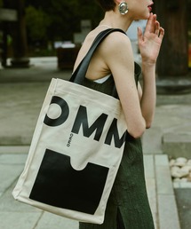 OMMO（オーエムエムオー）の「BIG LOGO POCKET TOTE（トートバッグ）」