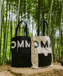 OMMO（オーエムエムオー）の「BIG LOGO POCKET TOTE（トートバッグ）」