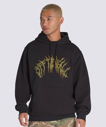 VANS | METAL ARCH プルオーバーフーディー / Metal Arch Pullover Black VN000M1NBLK1(パーカー)