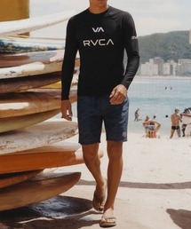 RVCA | RVCA/ルーカ VA RVCA SPORT RASH LS 長袖ラッシュガード メンズ 4WAYストレッチ 2026年 夏 夏服(ラッシュガード)