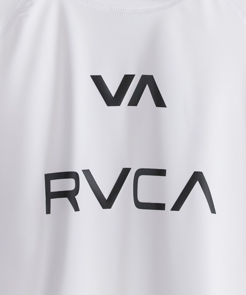 RVCA（ルーカ）の「RVCA/ルーカ VA RVCA SPORT RASH LS 長袖ラッシュガード メンズ 4WAYストレッチ 2026年 夏 夏服（ラッシュガード・メンズ・ホワイト/ブラック/カモフラージュ・M/L/XL）」の7枚目の写真