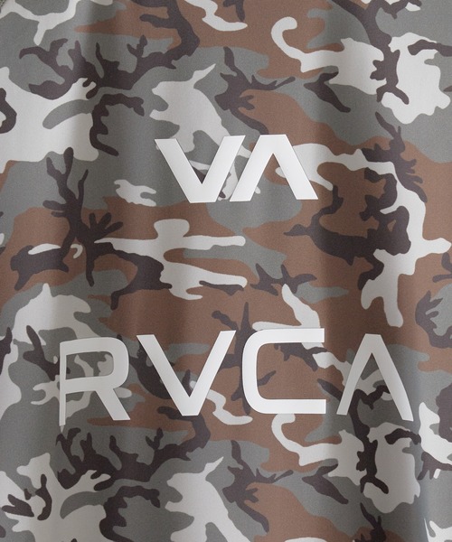 RVCA（ルーカ）の「RVCA/ルーカ VA RVCA SPORT RASH LS 長袖ラッシュガード メンズ 4WAYストレッチ 2026年 夏 夏服（ラッシュガード・メンズ・ホワイト/ブラック/カモフラージュ・M/L/XL）」の5枚目の写真