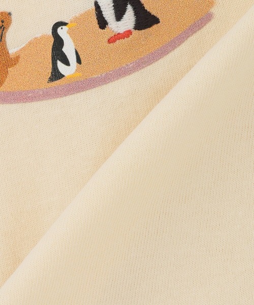 KP BOY（ケーピーボーイ）の「世界地図モチーフ Tシャツ（Tシャツ/カットソー・キッズ・クリーム/ブルー・80ｃｍ/90cm/110cm/120cm/100cm/130cm）」の8枚目の写真