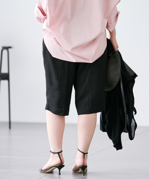plage(プラージュ)の「R’IAM EVERY ショートパンツ(その他パンツ・レディース・ブラック/ベージュ・34/36/38)」の5枚目の写真