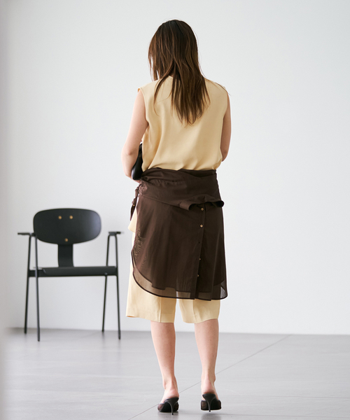 plage(プラージュ)の「R’IAM EVERY ショートパンツ(その他パンツ・レディース・ブラック/ベージュ・34/36/38)」の8枚目の写真