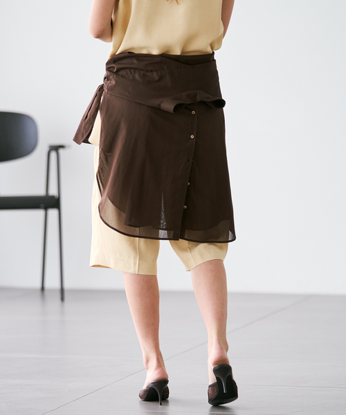 plage(プラージュ)の「R’IAM EVERY ショートパンツ(その他パンツ・レディース・ブラック/ベージュ・34/36/38)」の12枚目の写真