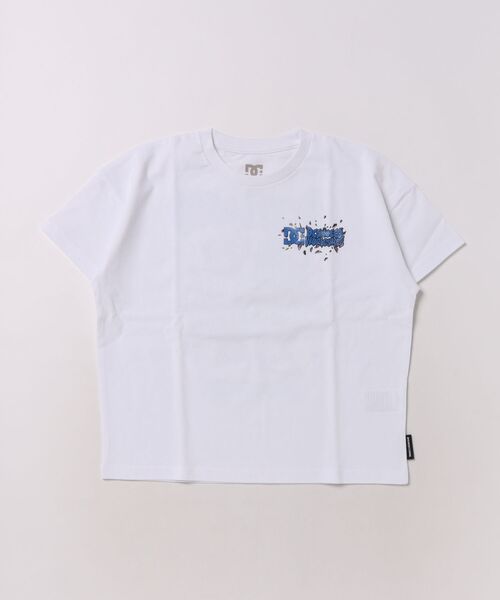 DC SHOES(ディーシーシューズ)の「DC Shoes キッズ 26 KD CLASH SKULL SS Tシャツ 【2026年夏モデル】(Tシャツ/カットソー・キッズ・ホワイト/ブラック/ブラック系その他・120/130/140/150/160)」の1枚目の写真