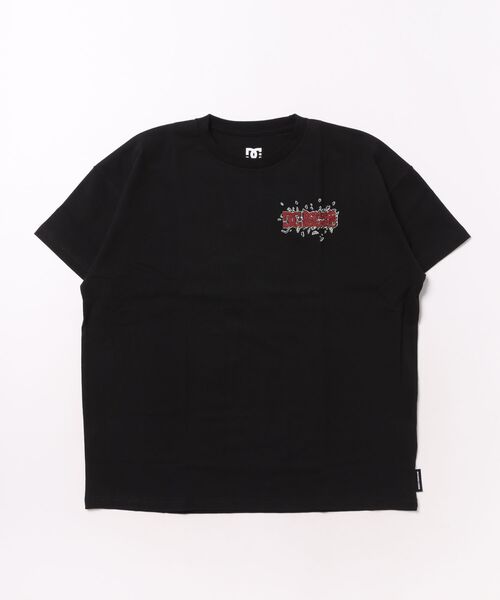 DC SHOES(ディーシーシューズ)の「DC Shoes キッズ 26 KD CLASH SKULL SS Tシャツ 【2026年夏モデル】(Tシャツ/カットソー・キッズ・ホワイト/ブラック/ブラック系その他・120/130/140/150/160)」の2枚目の写真
