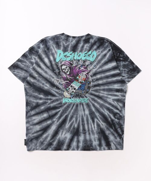 DC SHOES(ディーシーシューズ)の「DC Shoes キッズ 26 KD CLASH SKULL SS Tシャツ 【2026年夏モデル】(Tシャツ/カットソー・キッズ・ホワイト/ブラック/ブラック系その他・120/130/140/150/160)」の4枚目の写真