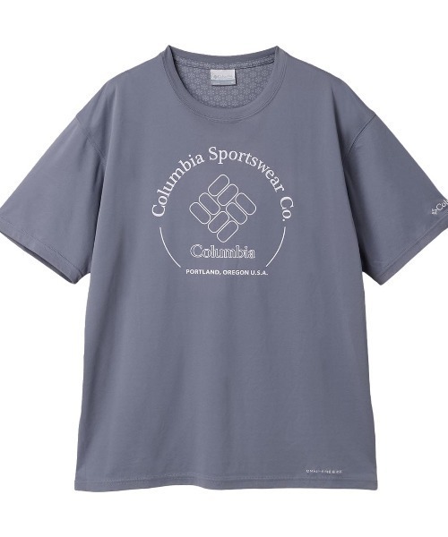 Columbia(コロンビア)の「コロンビア グレイシャルビスタグラフィックTシャツ(Tシャツ/カットソー・メンズ・グレー/アイボリー/ブラック・L/LL/M)」の3枚目の写真