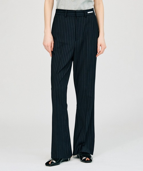 PRANK PROJECT(プランクプロジェクト)の「【2026Summer Pre-Order】スーチングスリムフレアパンツ / Stitched Slim Flare Pants(その他パンツ・レディース・ネイビー/グレー/ブラック・38/36)」の11枚目の写真