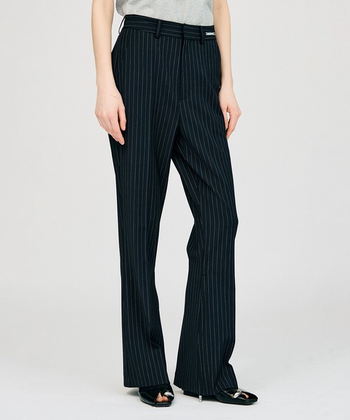 PRANK PROJECT(プランクプロジェクト)の「【2026Summer Pre-Order】スーチングスリムフレアパンツ / Stitched Slim Flare Pants(その他パンツ・レディース・ネイビー/グレー/ブラック・38/36)」の15枚目の写真