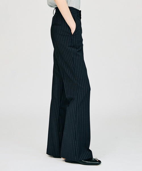 PRANK PROJECT(プランクプロジェクト)の「【2026Summer Pre-Order】スーチングスリムフレアパンツ / Stitched Slim Flare Pants(その他パンツ・レディース・ネイビー/グレー/ブラック・38/36)」の14枚目の写真