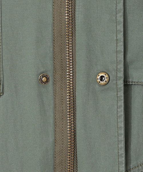 CAROLINA GLASER(カロリナ グレイサー)の「CAROLINA GLASER / チュール ミリタリーブルゾン(ミリタリージャケット・レディース・カーキ・ONE SIZE)」の12枚目の写真