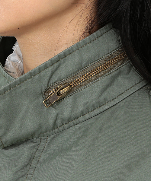 CAROLINA GLASER(カロリナ グレイサー)の「CAROLINA GLASER / チュール ミリタリーブルゾン(ミリタリージャケット・レディース・カーキ・ONE SIZE)」の13枚目の写真