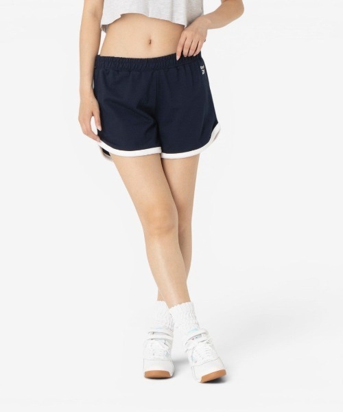 Reebok(リーボック)の「カラーブロック ショーツ / ID COLORBLOCK SHORTS(その他パンツ・レディース・ネイビー/ブラック・SMALL/MEDIUM/X-SMALL/LARGE)」の2枚目の写真