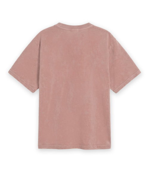 ABEEHUMS(アビハムズ)の「ピグメントダイ NO.24 半袖Tシャツ ABH365-112 ダスティピンク(Tシャツ/カットソー・レディース・ピンクベージュ・SMALL/MEDIUM)」の3枚目の写真