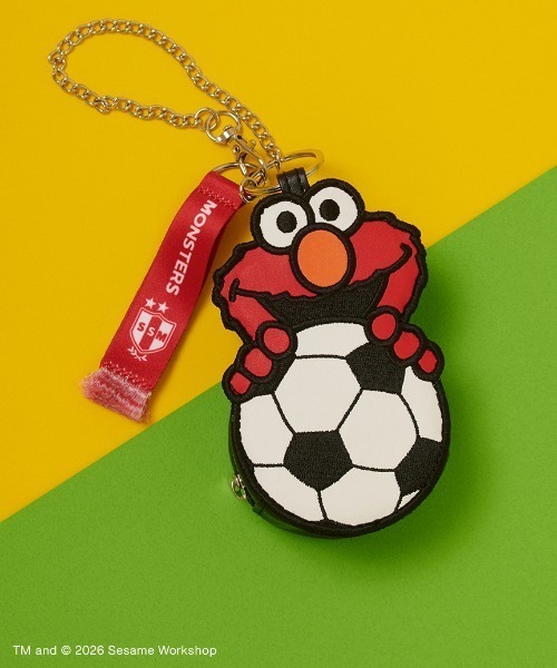 ダイカットポーチ（SOCCER）（ポーチ）｜SESAME STREET（セサミ