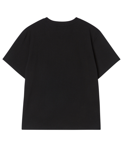 AWESOME STUDIO(オーサムスタジオ)の「フラワーアートワークトップ ブラック(Tシャツ/カットソー・レディース・ブラック・FREE)」の7枚目の写真