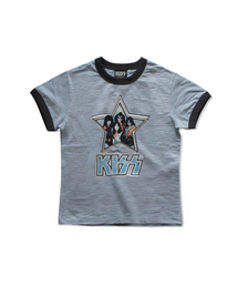 [KISS] ウィメンズスターティーシャツ（スカイブルー）