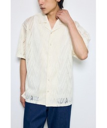 AZUL by moussy | デザインメッシュシャツ(シャツ/ブラウス)