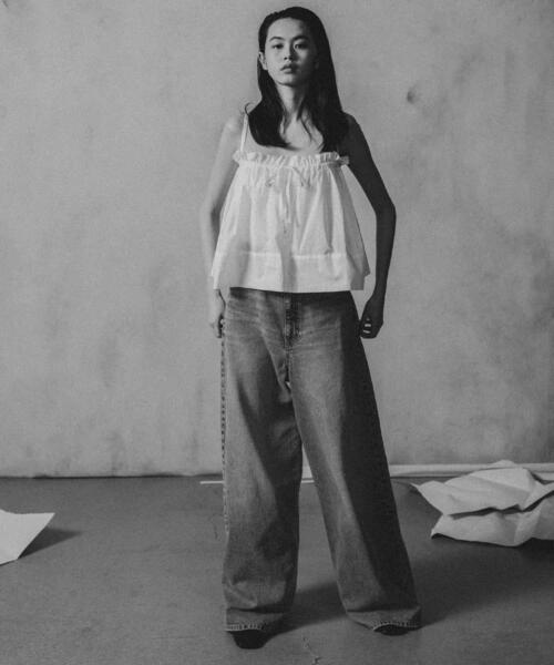 URBAN RESEARCH（アーバンリサーチ）の「Picchi Nia　HIGH RISE BUGGY DENIM（デニムパンツ・レディース・ブルー・MEDIUM/X-SMALL/SMALL/LARGE）」の4枚目の写真