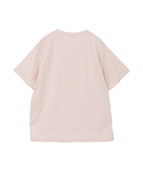 INGEBORG(インゲボルグ)の「コスメティックワンポイントpt.カットソー(Tシャツ/カットソー・レディース・ブルー/ベージュ/ホワイト/ピンク/ブラック・FREE)」の6枚目の写真
