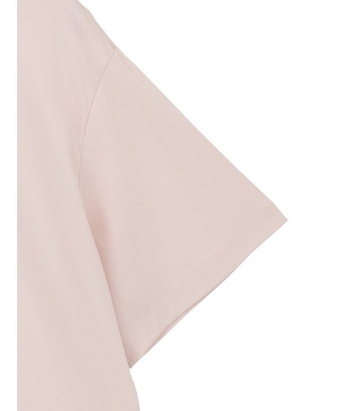 INGEBORG(インゲボルグ)の「コスメティックワンポイントpt.カットソー(Tシャツ/カットソー・レディース・ブルー/ベージュ/ホワイト/ピンク/ブラック・FREE)」の8枚目の写真