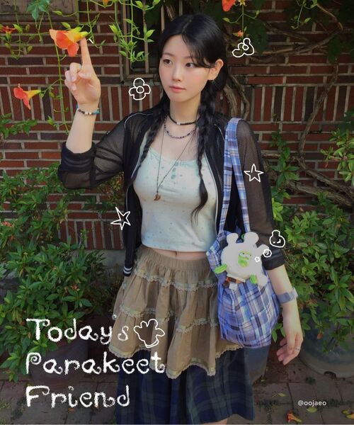 PARAKEET（パラキート）の「リバーシブルマーケットトート（ブルー）（トートバッグ・レディース・ブルー・OS）」の6枚目の写真