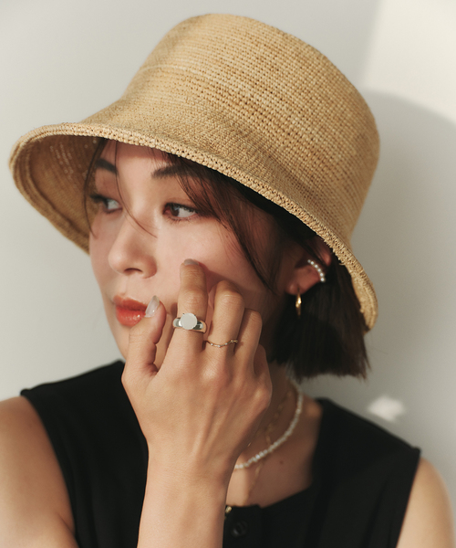 Lilas(リラ)の「【SAMH by LILAS】 MELTED MOON RING SV(リング・レディース・シルバー・11/13/15 )」の7枚目の写真
