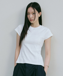 フックスリットTシャツ(ホワイト)