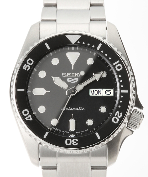 HIROB(ヒロブ)の「SEIKO 5 SPORTS SBSA225 Black dial Mid size(アナログ腕時計・レディース・シルバー・FREE)」の2枚目の写真