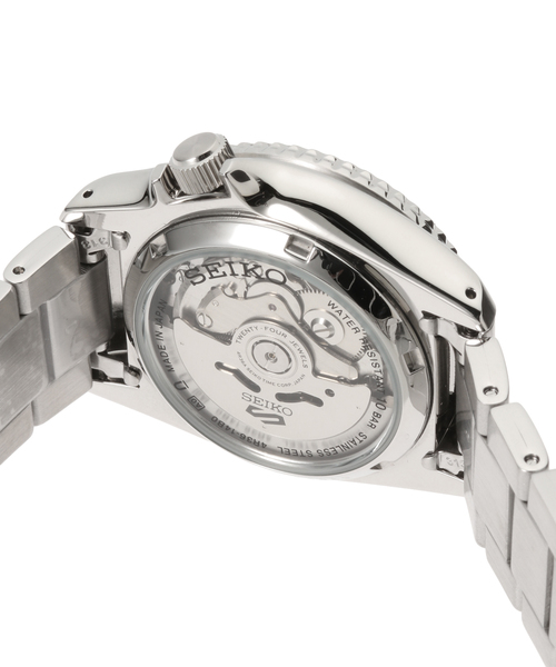 HIROB(ヒロブ)の「SEIKO 5 SPORTS SBSA225 Black dial Mid size(アナログ腕時計・レディース・シルバー・FREE)」の6枚目の写真