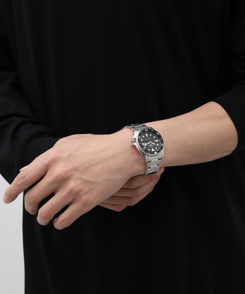 HIROB(ヒロブ)の「SEIKO 5 SPORTS SBSA225 Black dial Mid size(アナログ腕時計・レディース・シルバー・FREE)」の7枚目の写真