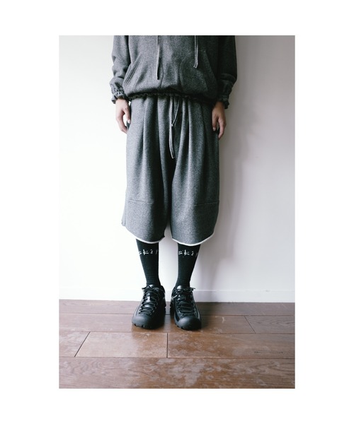 SHINYAKOZUKA(シンヤコヅカ)の「ordinary home baggy shorts(ISSUE#9)(その他パンツ・メンズ・ブラック/チャコール/ヘザーグレー・MEDIUM/LARGE/X-SMALL/SMALL)」の14枚目の写真