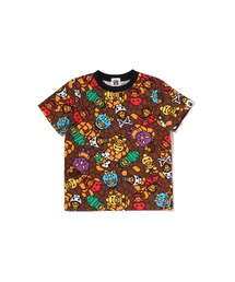 A BATHING APE | MILO MULTI DINOSAURS PATTERN TEE(Tシャツ/カットソー)