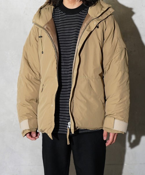 made in standard (メイドインスタンダード)の「MADE IN STANDARD / メイドインスタンダード 700 FP Premium Down ECWCS Gen1 Jacket エクワックス レベル6 ダウンジャケット 撥水(ダウンジャケット/コート・メンズ・ホワイト/ブラック/グレー系その他7/ブラウン系・MEDIUM/LARGE)」の4枚目の写真
