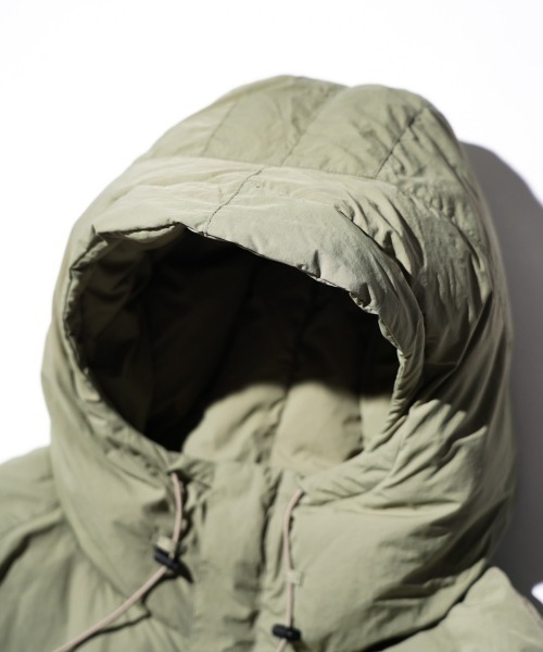 made in standard (メイドインスタンダード)の「MADE IN STANDARD / メイドインスタンダード 700 FP Premium Down ECWCS Gen1 Jacket エクワックス レベル6 ダウンジャケット 撥水(ダウンジャケット/コート・メンズ・ホワイト/ブラック/グレー系その他7/ブラウン系・MEDIUM/LARGE)」の22枚目の写真
