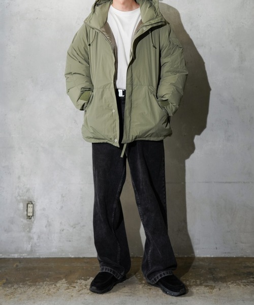 made in standard (メイドインスタンダード)の「MADE IN STANDARD / メイドインスタンダード 700 FP Premium Down ECWCS Gen1 Jacket エクワックス レベル6 ダウンジャケット 撥水(ダウンジャケット/コート・メンズ・ホワイト/ブラック/グレー系その他7/ブラウン系・MEDIUM/LARGE)」の9枚目の写真