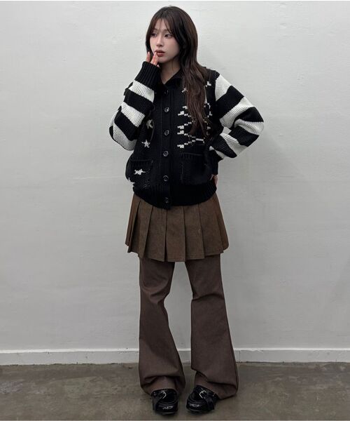 LUVISTRUE（ラヴイズトゥルー）の「EV SKELETON KNIT CARDIGAN(CREAM)（カーディガン/ボレロ・レディース・その他・FREE）」の7枚目の写真